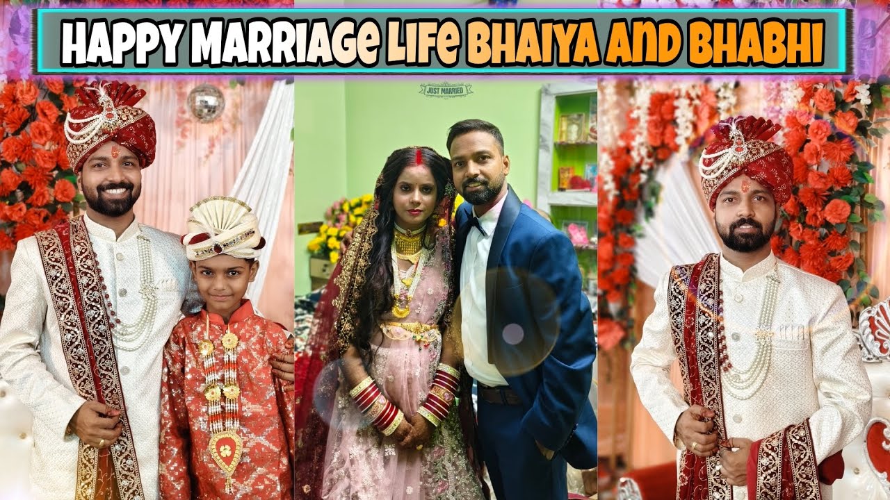 Happy Marriage Life Bhaiya or Bhabhi @RameshVlogs8 