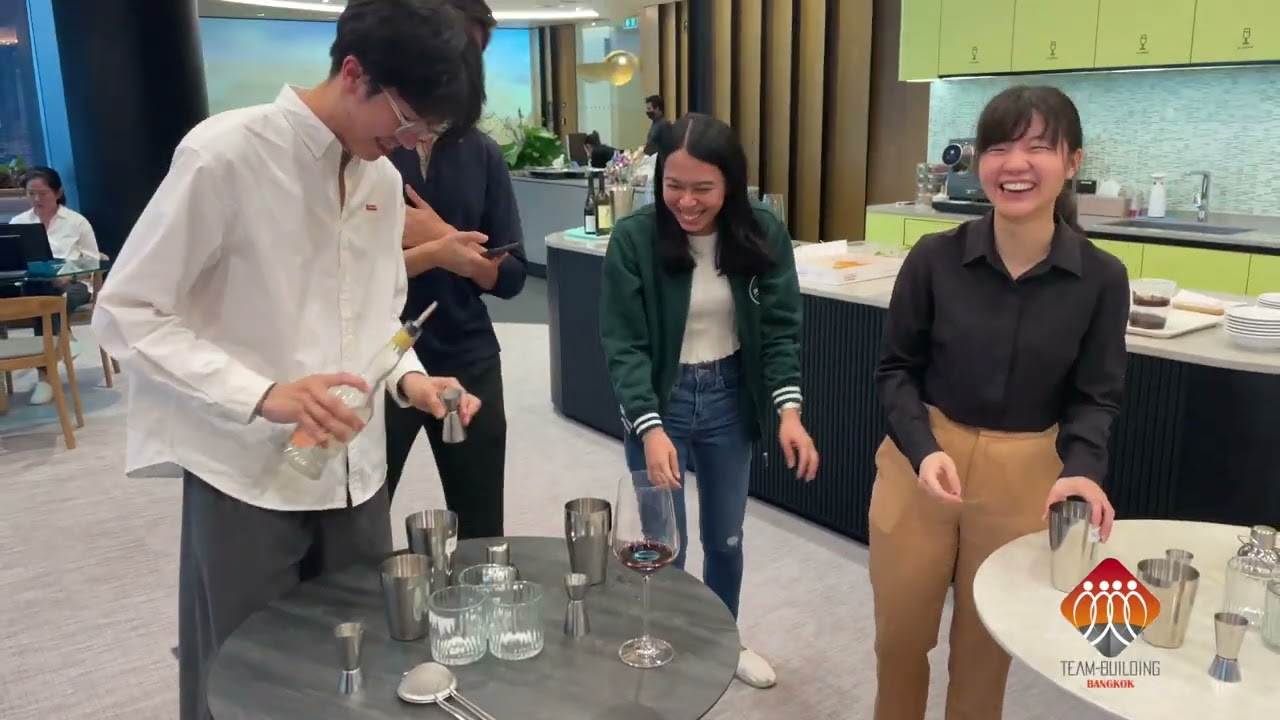 Boston Consulting Group's Team Building: Cocktail Creations in Bangkok!