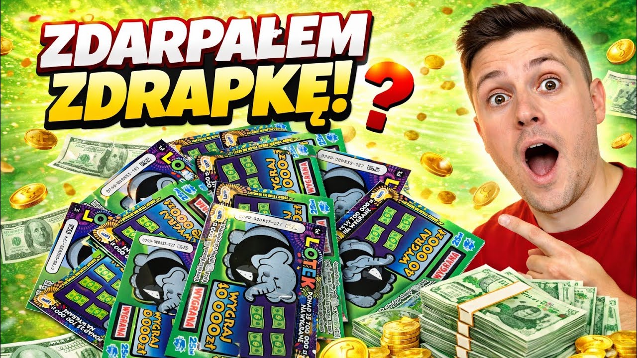 Zdrapki Lotto🤑 Czy trafiła się WYGRANA?! | Sprawdź do końca