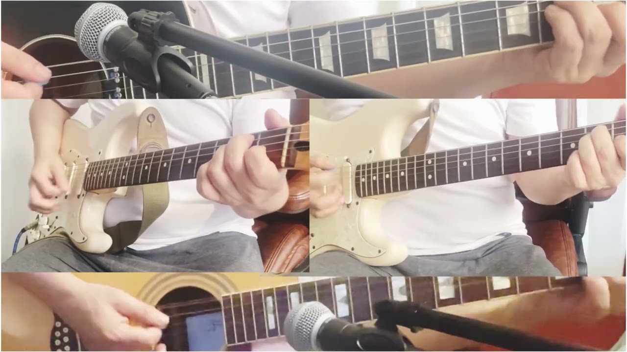 SISTER GOLDEN HAIR - Guitar cover - America - (Beatles off topic)