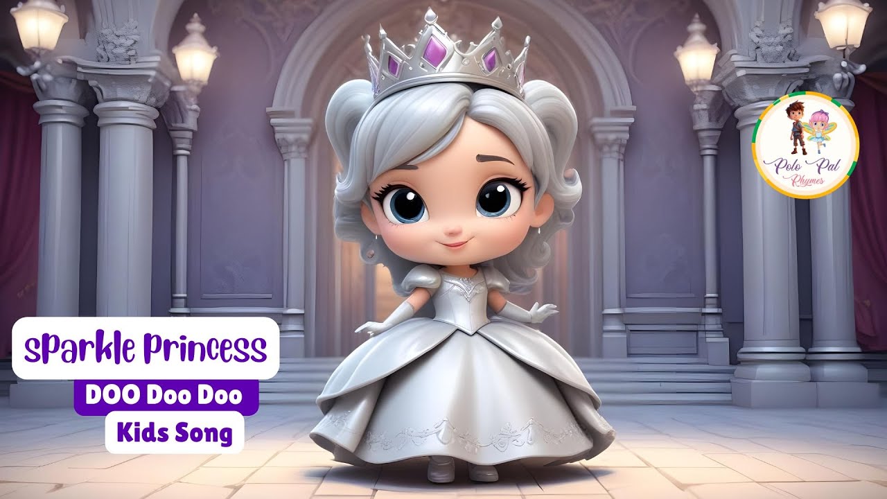 Princess Sparkle Doo Doo Doo | Nursery Rhyme | Polo Pal Rhymes #kidsvideo #kidssong