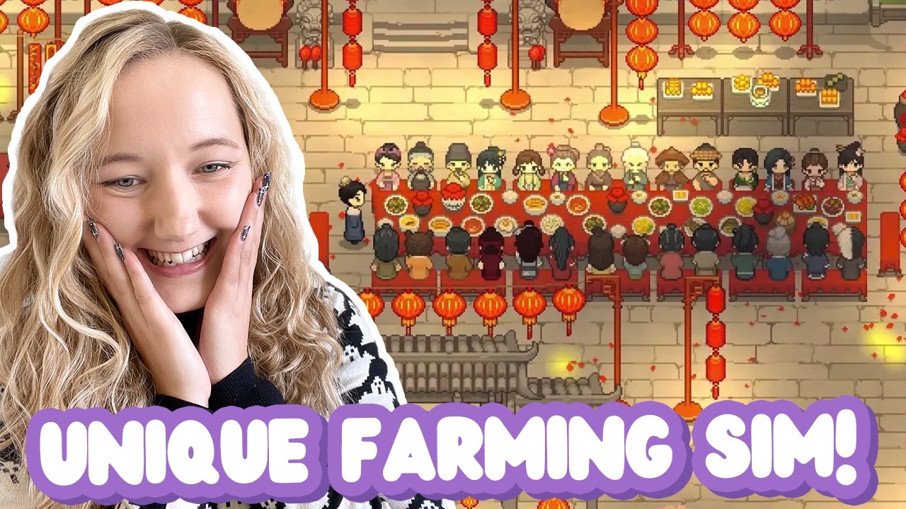 UNIQUE Chinese-Inspired Farming Game 💫 Halcyon Days at Taoyuan Gameplay