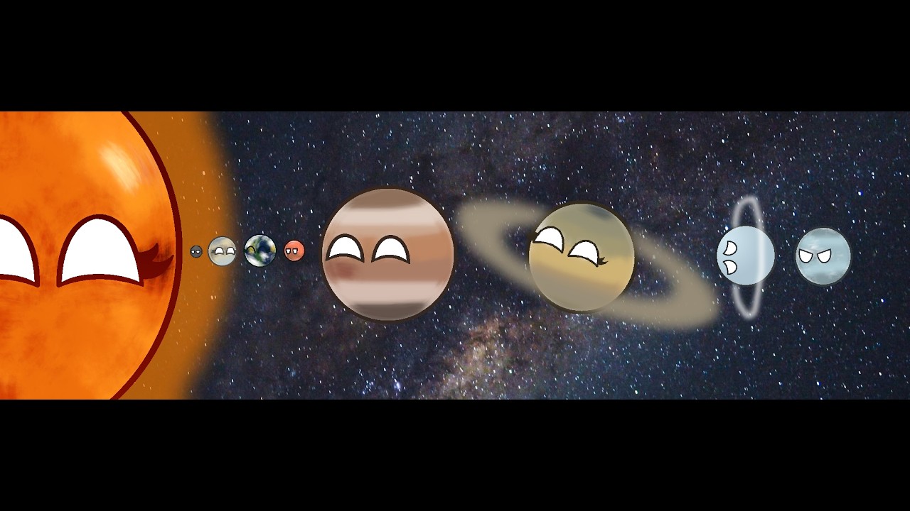 SPEEDPAINT | Planetballs Present Solar System