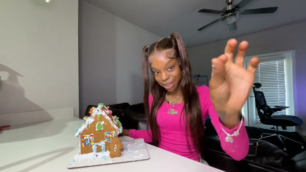 ❤️🍪 Наш первый семейный пряничный домик (вместе с нашим малышом!) 🎄🤍