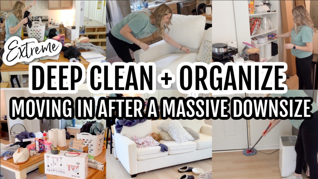 WHAT DO I DO WITH EVERYTHING?! CLEAN + ORGANIZE OUR CABIN AFTER DOWNSIZING | AMAZING BEFORE + AFTERS