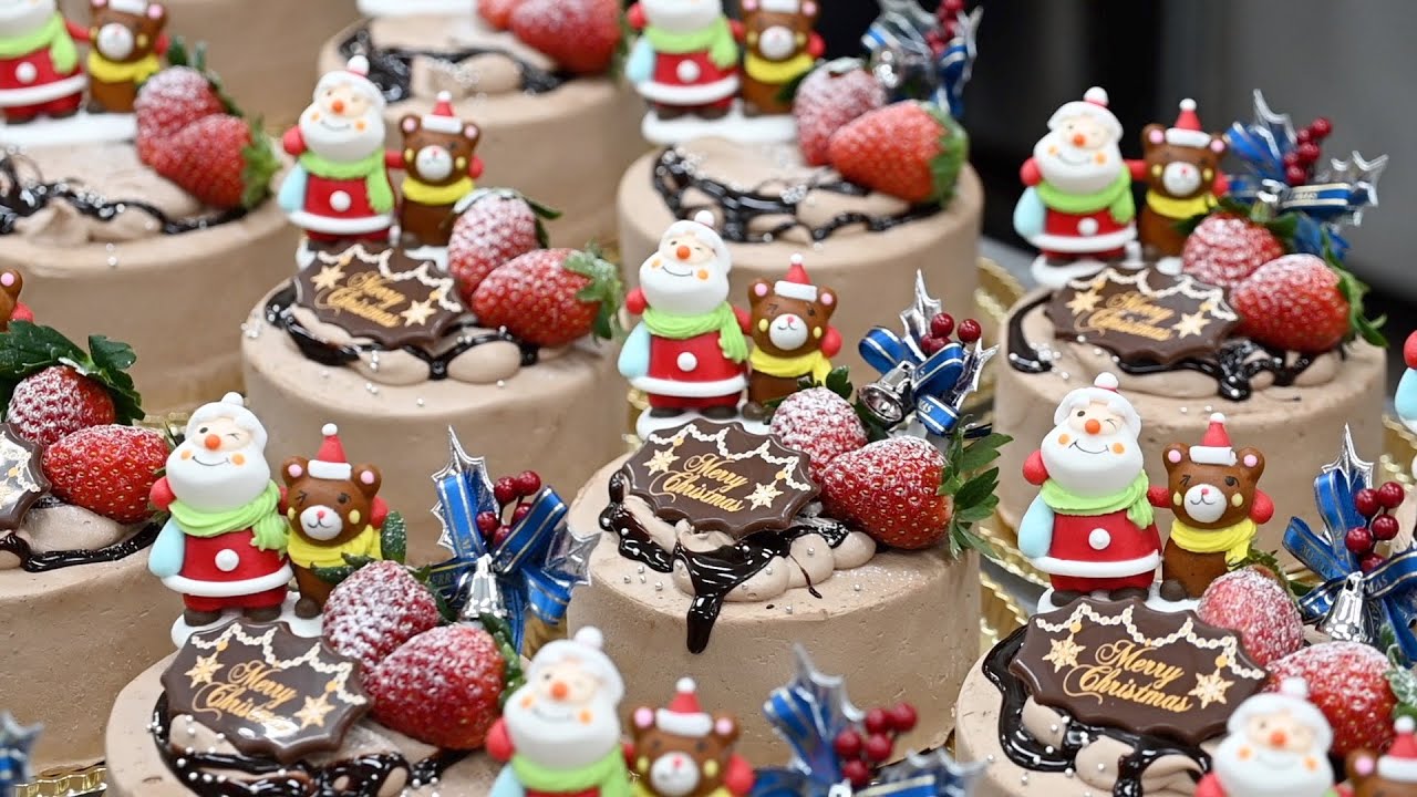 ケーキ屋さんのクリスマス厨房作業〜菓匠Shimizu2022〜