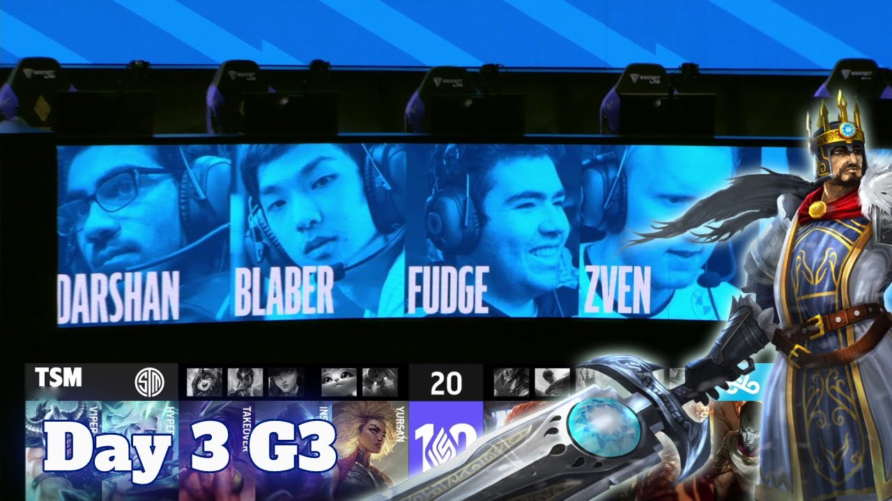 TSM vs C9 | Day 3 LCS 2022 Lock In Groups | TSM vs Cloud 9 full game