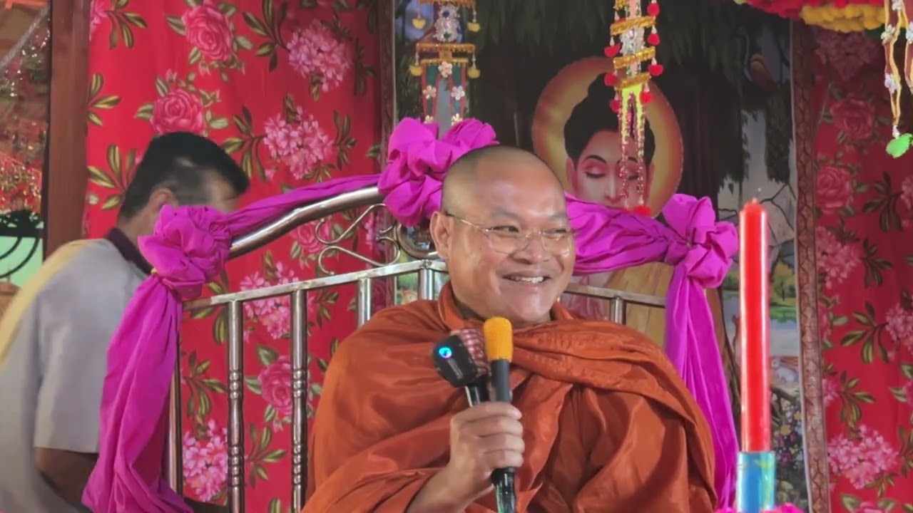 ធម្មទេសនា​សម្ដែងដោយ​ ព្រះភិក្ខវរធម្មោ​ ឈិត​ណាង​ ជីវិតសត្វលោកមានជួប​មានព្រាត់​ ជារឿងធម្មតនៃធម្មជាតិ​
