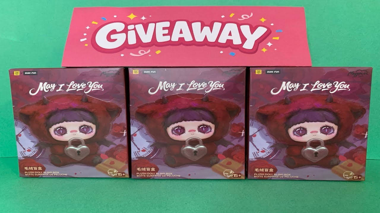 Maymei May I love you blind box giveaway!
