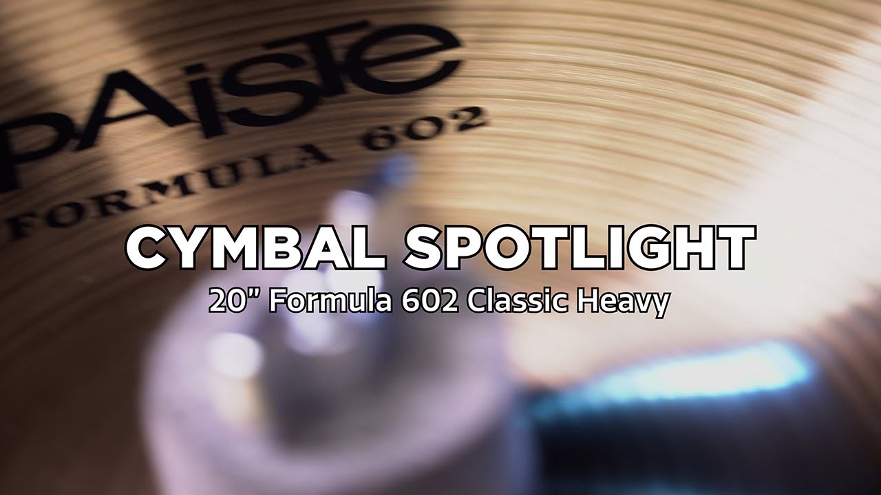PAISTE CYMBALS - 20