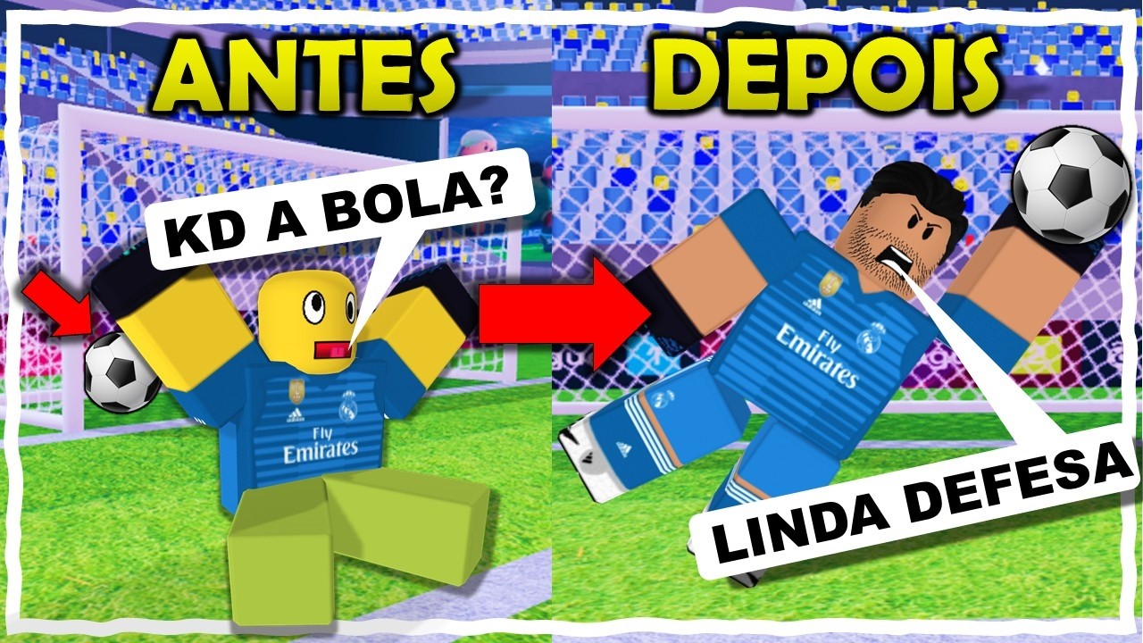 FINGI SER UM GK RUIM NO SUPER LEAGUE SOCCER ROBLOX
