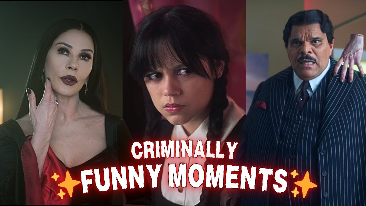 CRIMINALLY FUNNY Addams Family moments