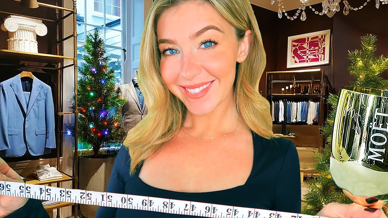 ASMR The Most Luxury Measuring Tailor Experience | Realistic Soft Spoken Roleplay ft Linjer