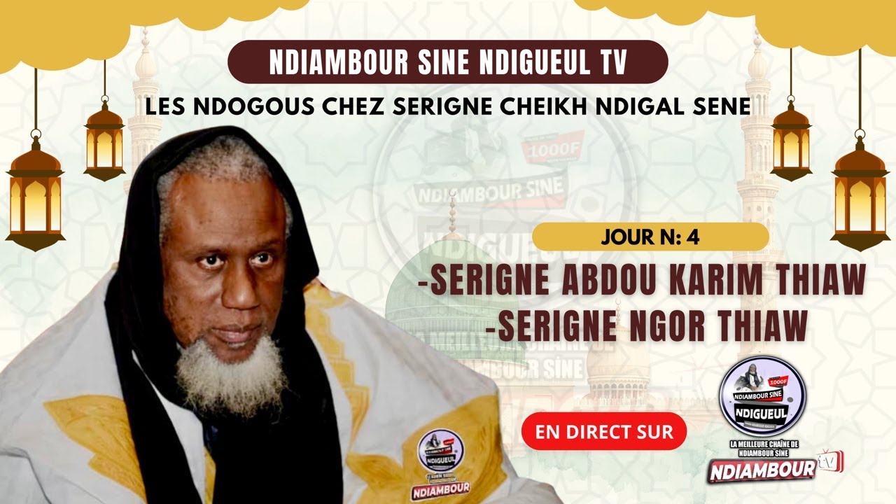 🛑 EN DIRECT: 4EM  JOUR DE KOOR NDONGOU S ABDOU KARIM THIAW AK S NGOR THIAW DIMACHE LE 22 FEVRIE 2026