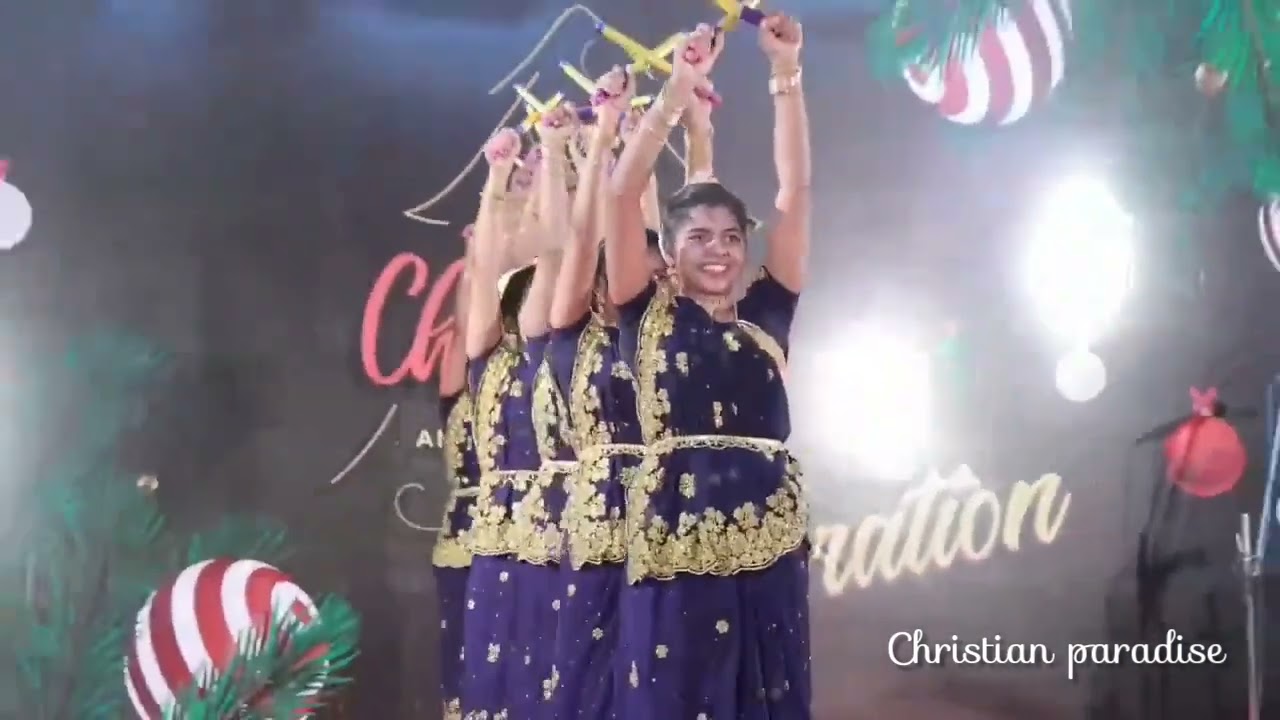 ஆலங்கோட்டை கோலாட்டம் ll csi church Allenkottai cultural dance ll best christian tamil dance