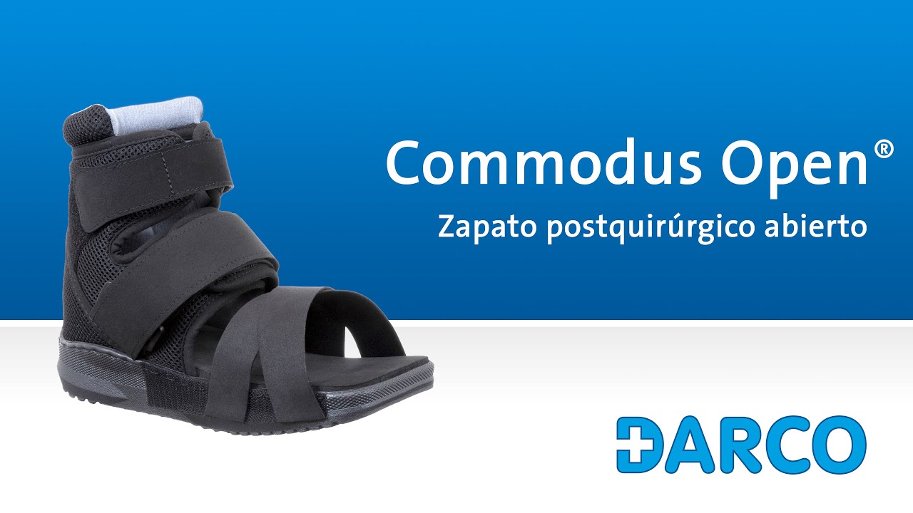 Commodus Open® - Zapato postquirúrgico abierto