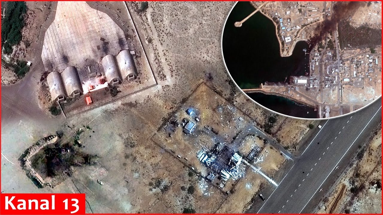 Satellite images show damage to Khamenei residence and other facilities in Iran