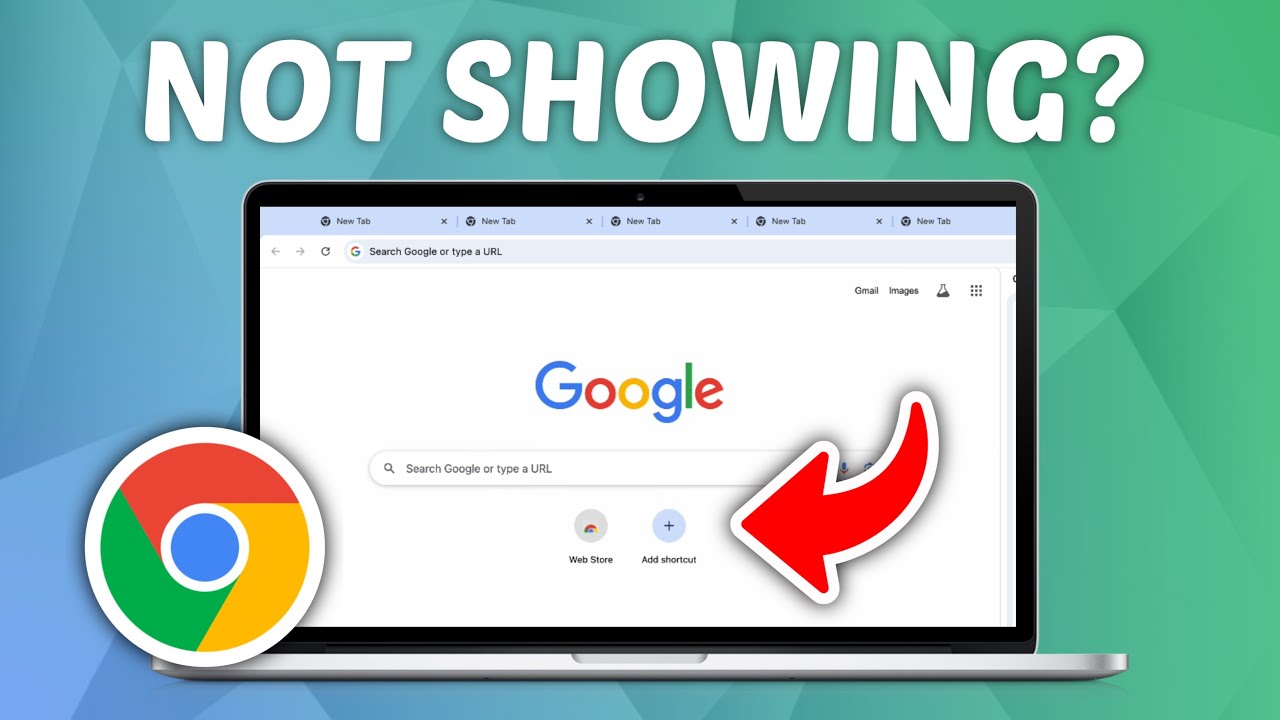 Как исправить неотображение ярлыков в Google Chrome