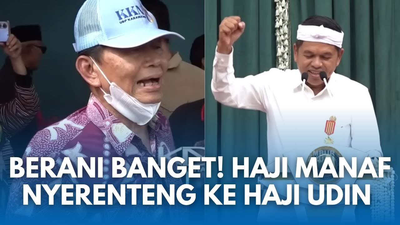 HAJI UDIN VS HAJI MANAF! Pemprov Jabar Temukan Praktik Sewa Tanah  Negara di Atas Jaringan Sungai