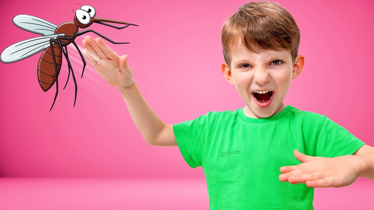 Kinder fangen Mücken zu Hause und lernen Erste Hilfe