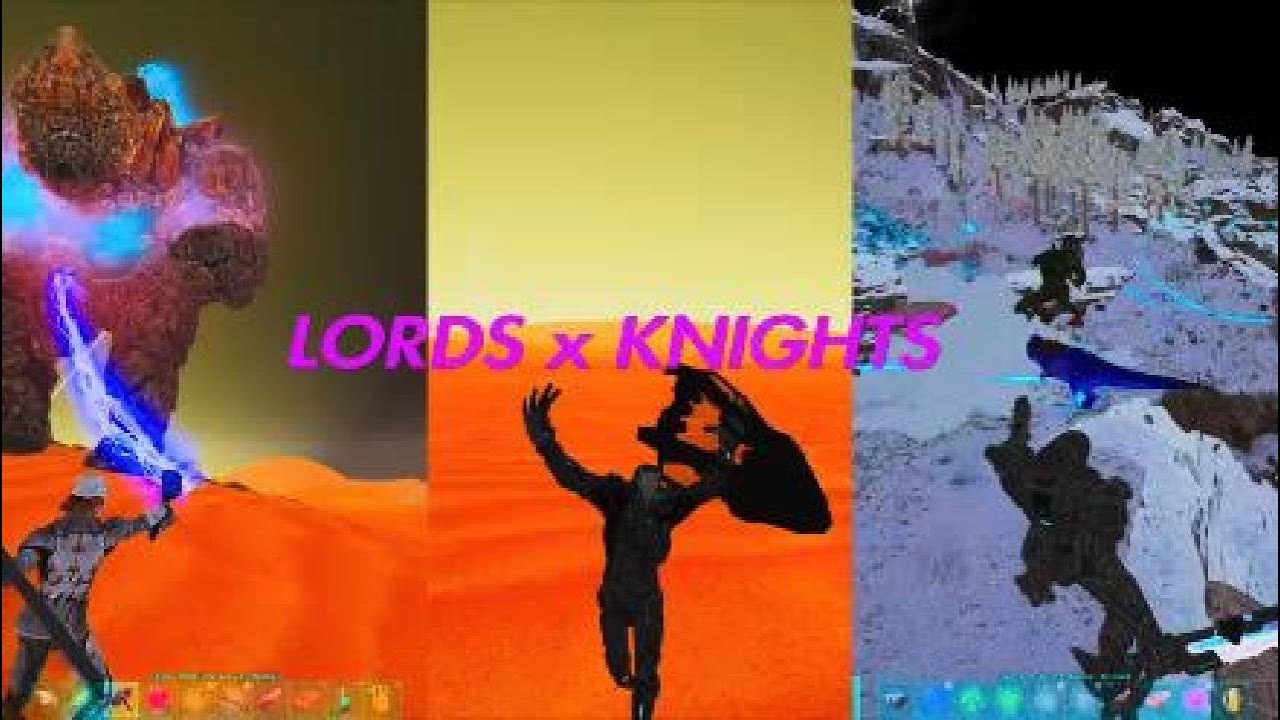 ArK PvP Ps5 4K|Lords pvp + first 72hours on KNIGHTS|highlights #7|#VIKING #LORDS #KNIGHTS #DEDI