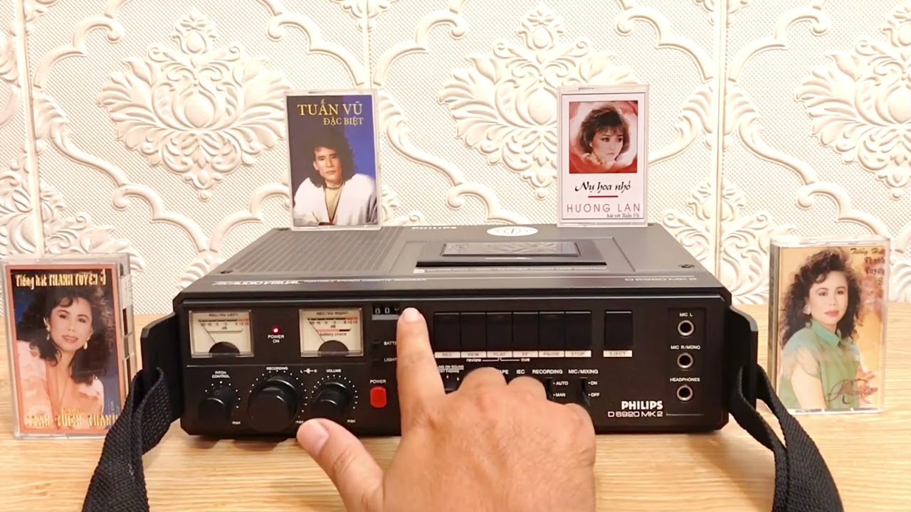 (✈️✈️✈️) Deck Cassette Philips D6920 MK2