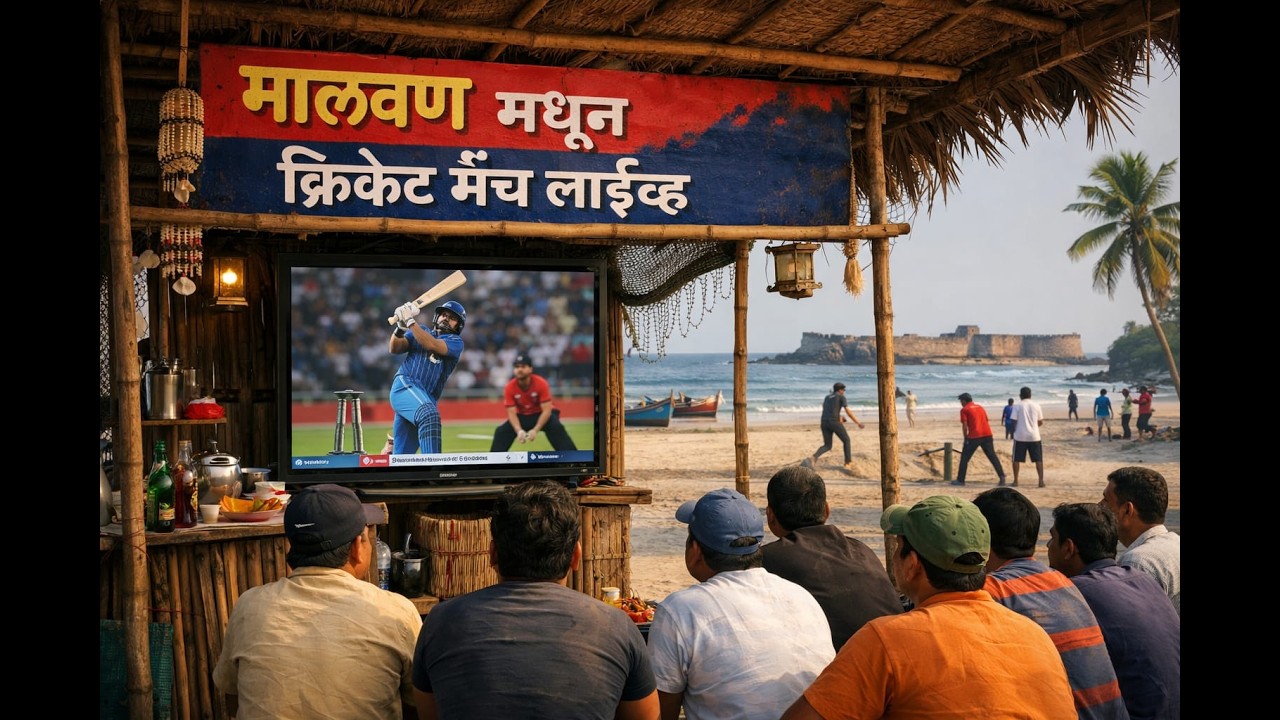 मालवण मधून क्रिकेट मॅच लाईव्ह