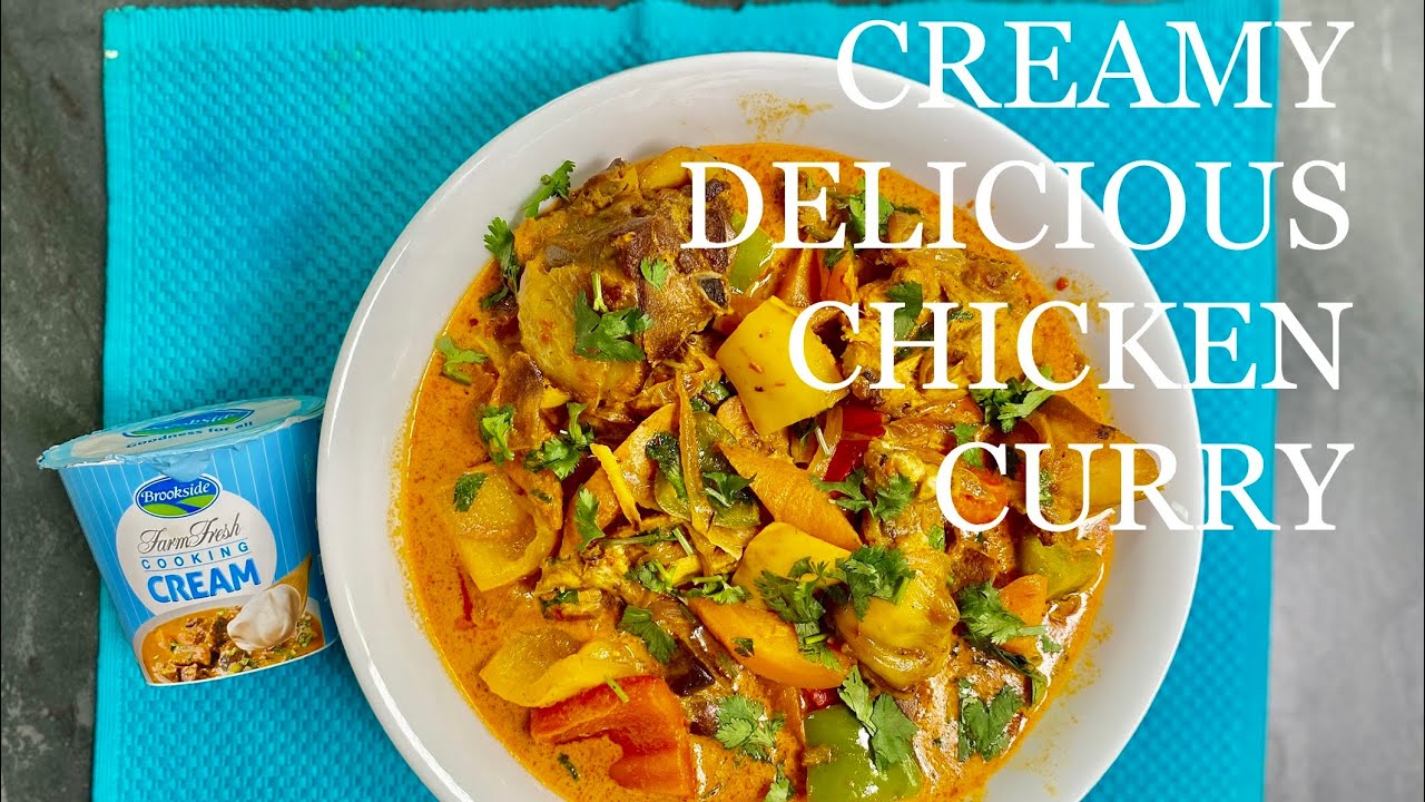 The Creamiest Finger Lickin’ Kienyeji Chicken Curry