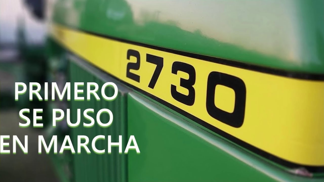 Restauración John Deere 2730