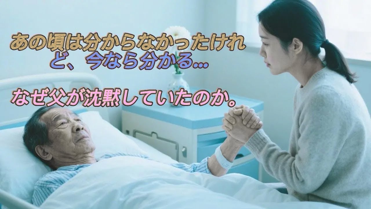 あの頃は分からなかったけれど、今なら分かる…なぜ父が沈黙していたのか。18 5 4