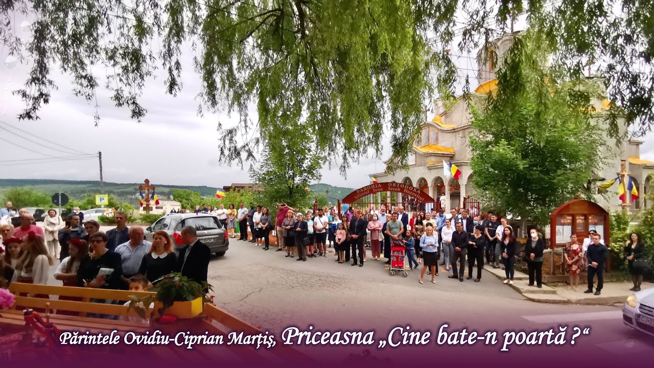 Părintele Ovidiu Ciprian Marţiş, Priceasna „Cine bate-n poartă? “