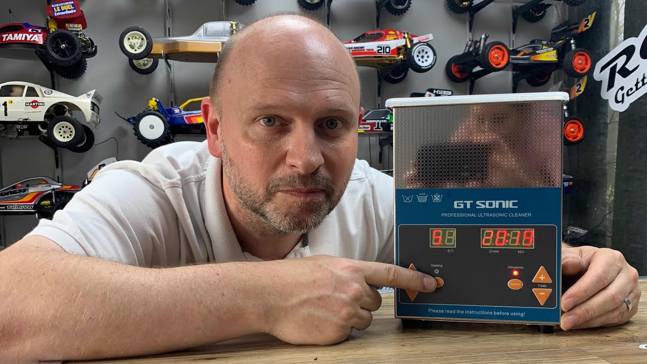 Testing Out A 2L Ultrasonic Cleaner On Vintage Tamiya RC Car Parts. Was It Any Good?