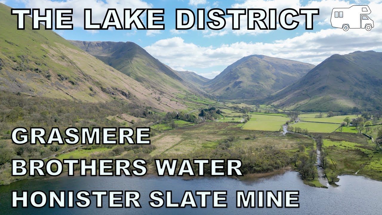 ENGLAND'S LAKE DISTRICT, CUMBRIA  - Grasmere, Bothers Water and the Honister Slate Mine