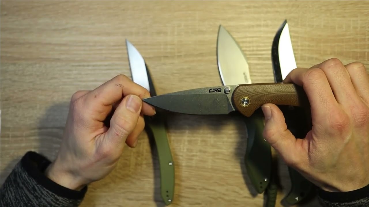 Jak si vybrat nůž 01 čepel - tvar a výbrus