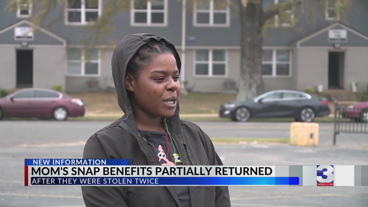 Mom giving thanks after stolen SNAP benefits reimbursed