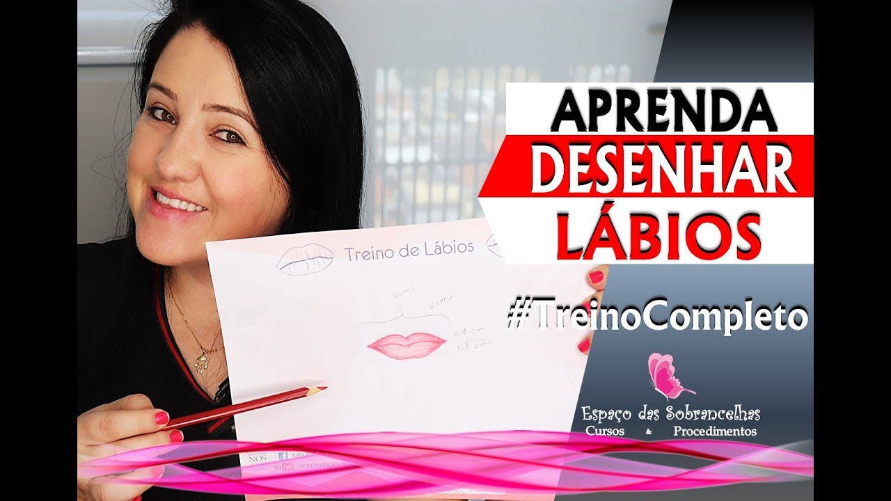 Como Desenhar Boca -Treino Completo Para Micropigmentação Labial.