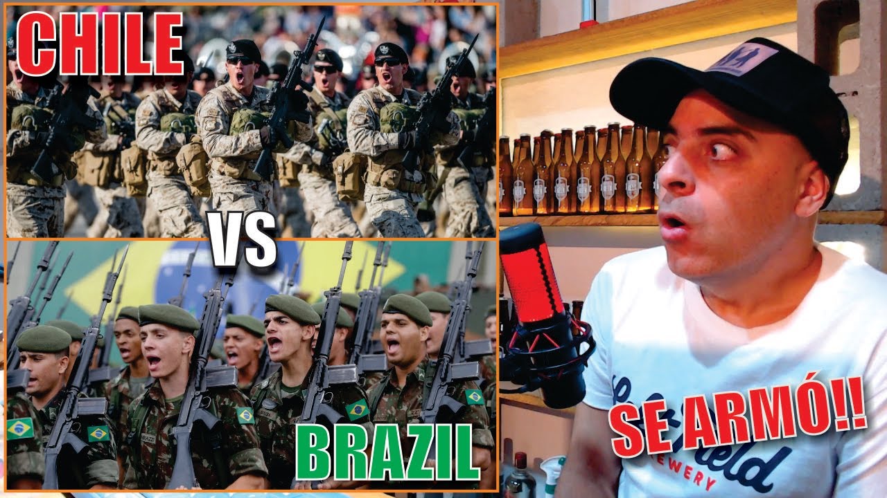 🚨PARADA MILITAR CHILE vs BRASIL - REACCIÓN de ARGENTINO // YOUTUBAR!🍻