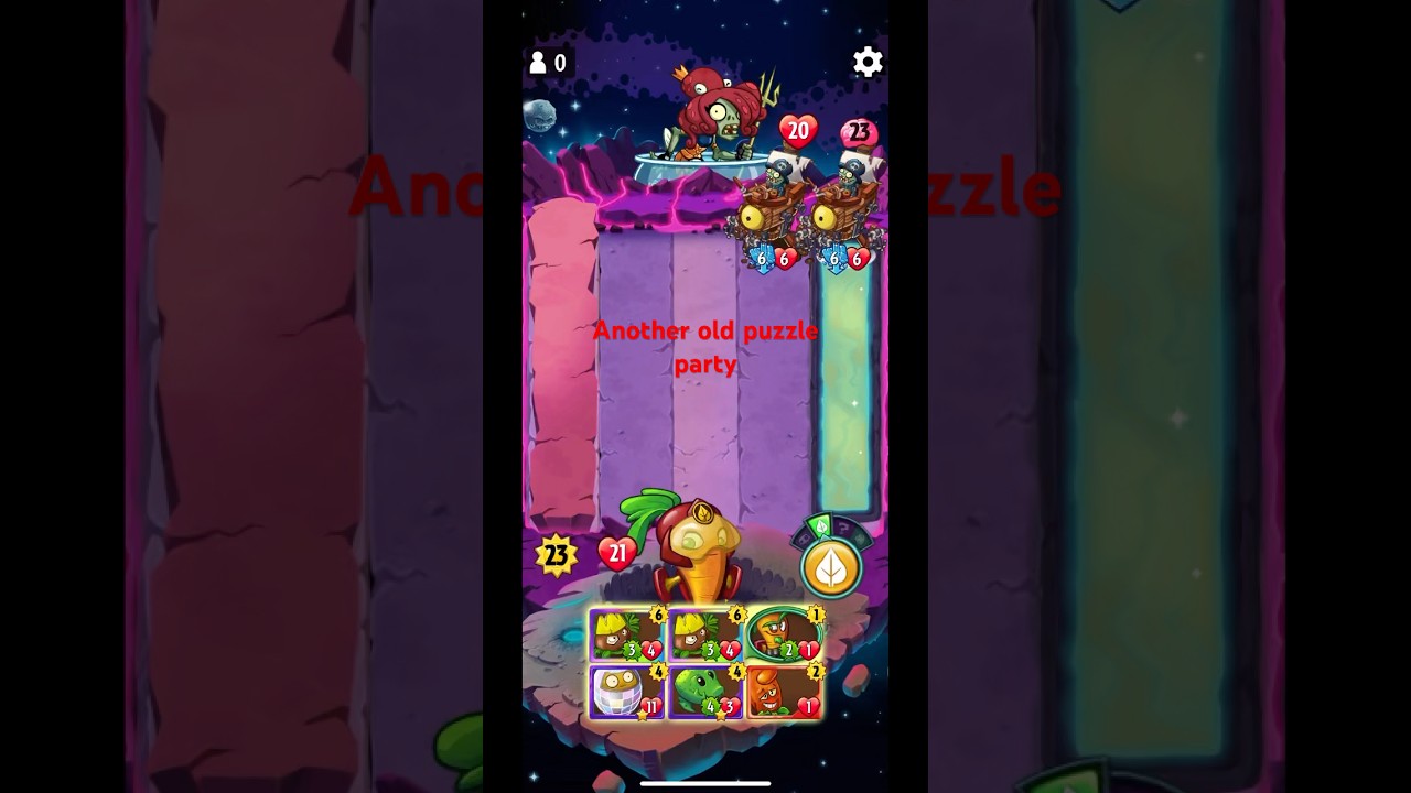 Thee of will know this Pvz heroes daily challenge puzzle party