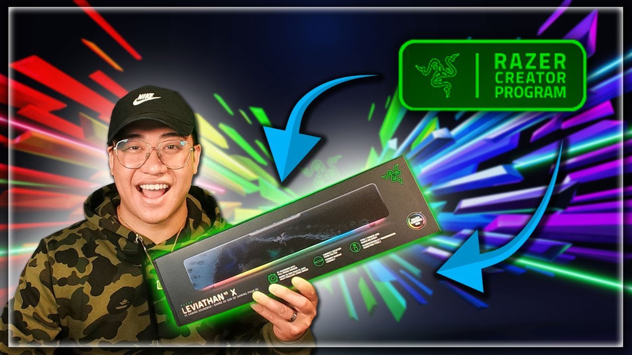 The *New* Razer Creator Program Sent Me The Leviathan V2 X To Try Out!!