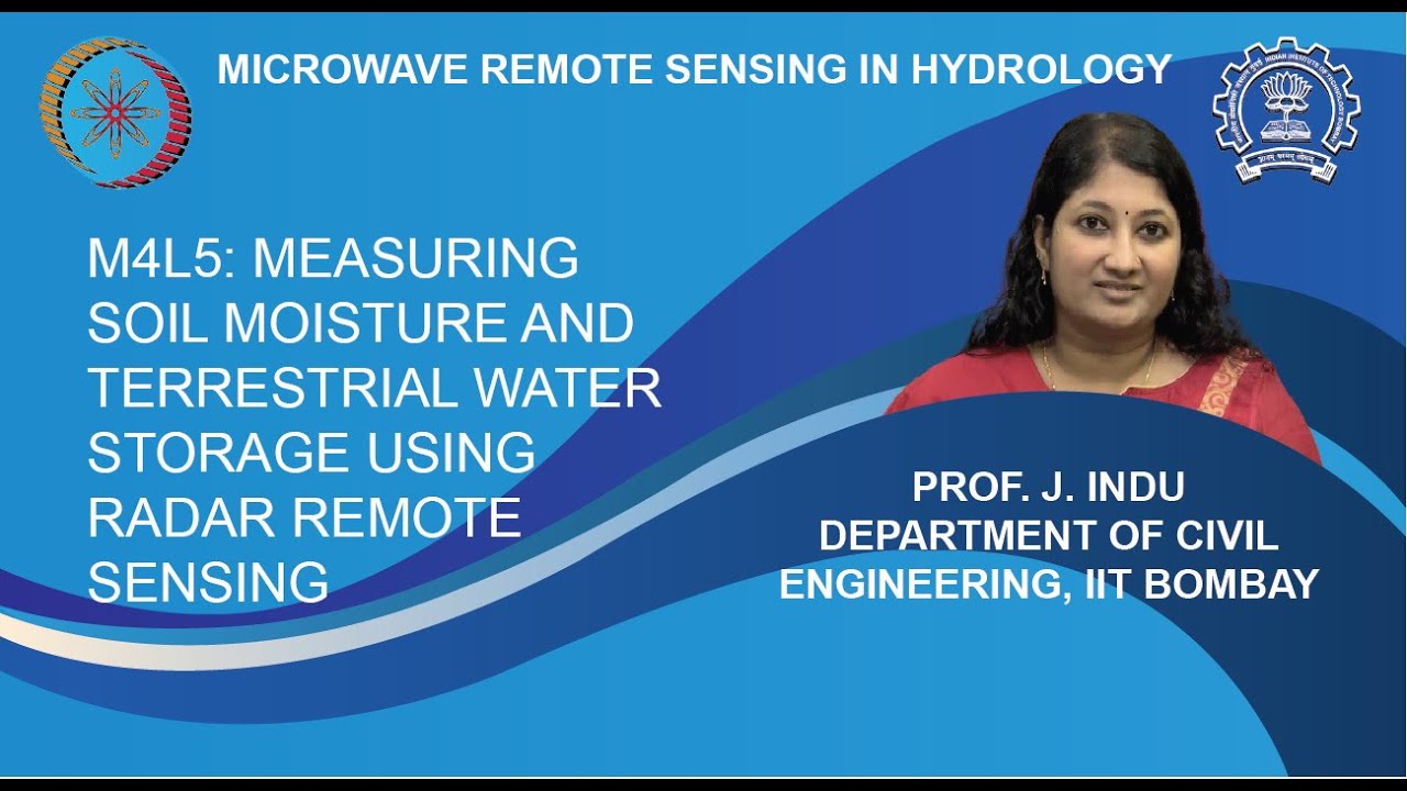 M4L5: Measuring Soil Moisture And Terrestrial Water Storage Using Radar Remote Sensing