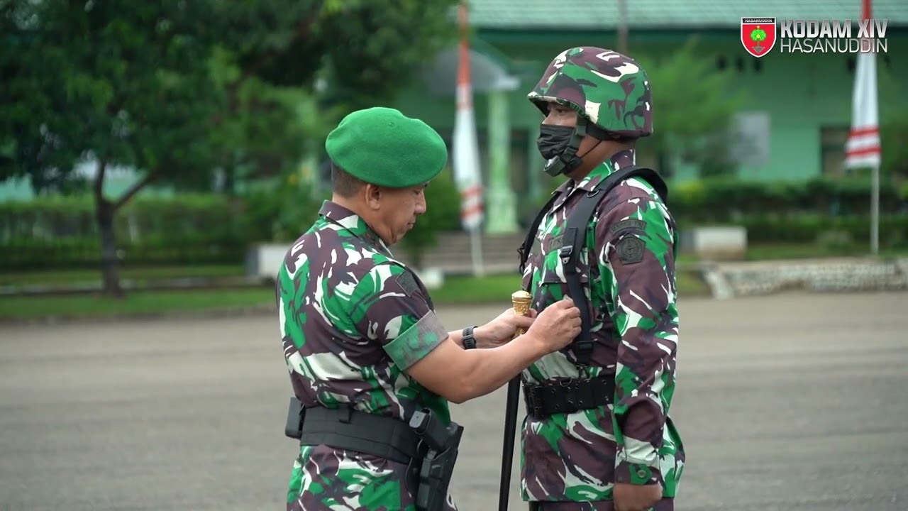 Pangdam XIV/Hasanuddin Membuka Latsarmil Komcad