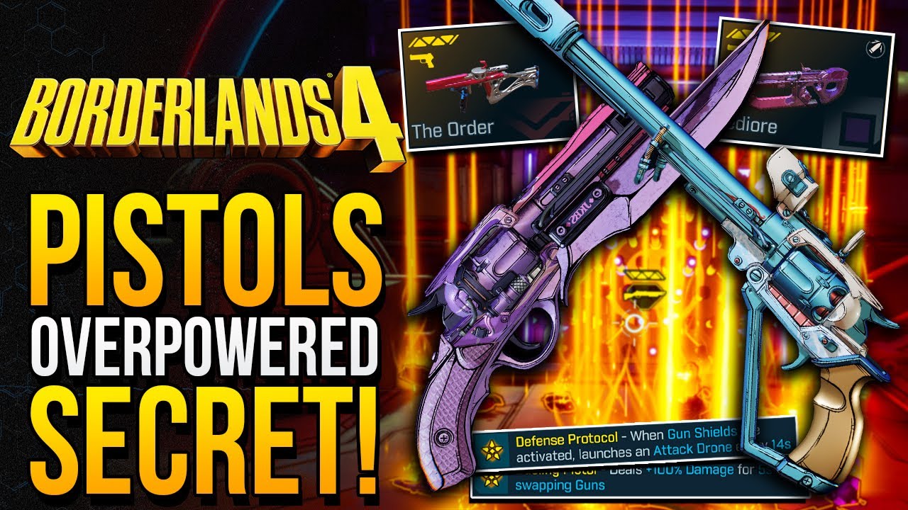Borderlands 4 — У этого оружия есть свой сверхмощный секрет! Лучшие и худшие пистолеты, бесконечн...