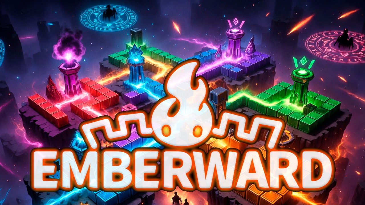 Что Если Смешать Tetris и Tower Defense? = Emberward! Очень Круто! #2