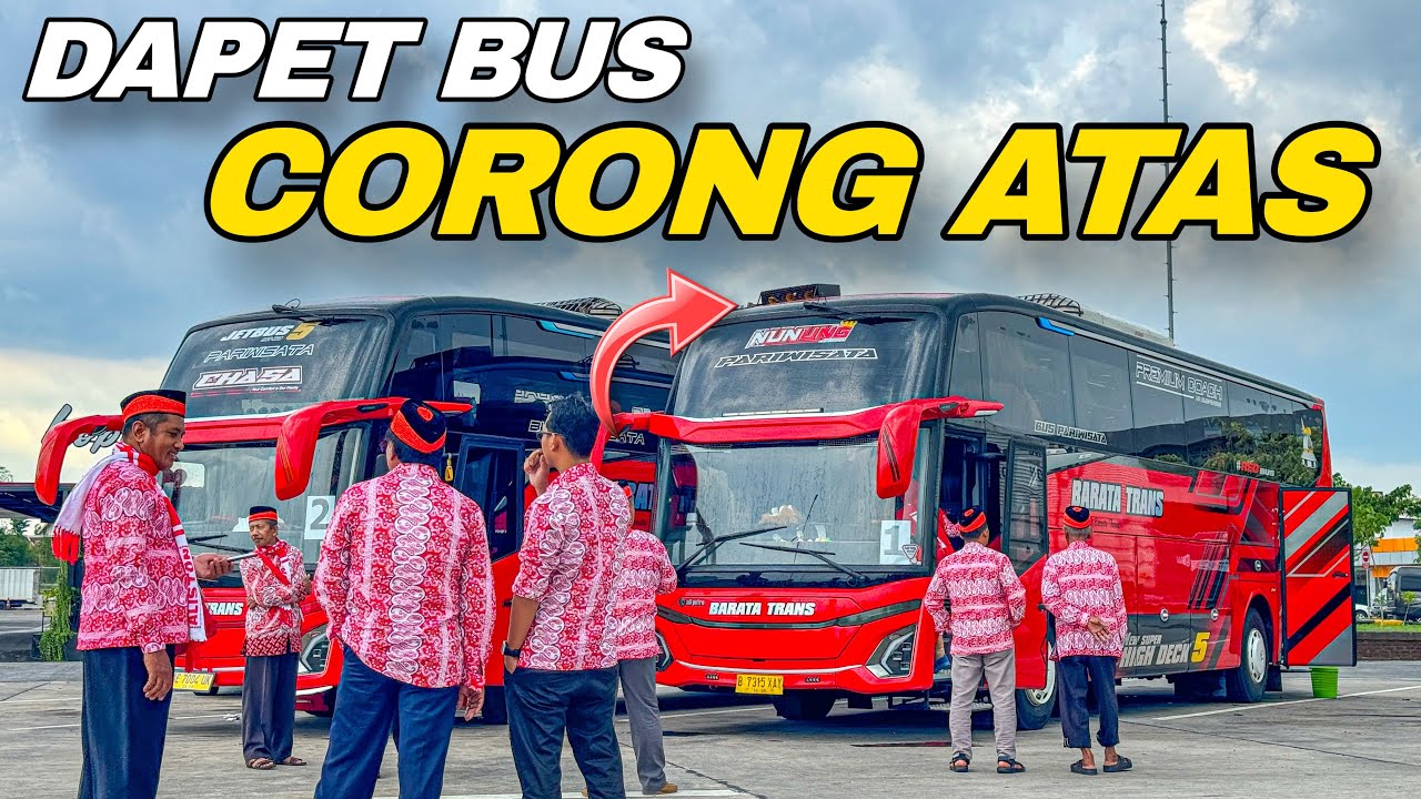 BERANGKAT UMROH NAIK BUS CORONG ATAS😱‼️ - BERUNTUNG BANGET!!!