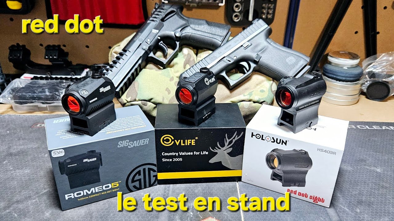 TU VEUX UN BON RED DOT ? LE COMPARO ENTRE POTES 💥🤟