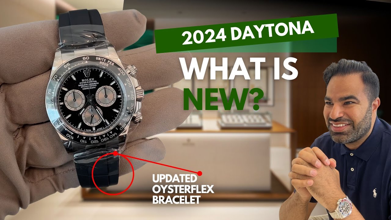 Вот что вам нужно знать о новых часах Rolex Daytona на Oysterflex 126519LN