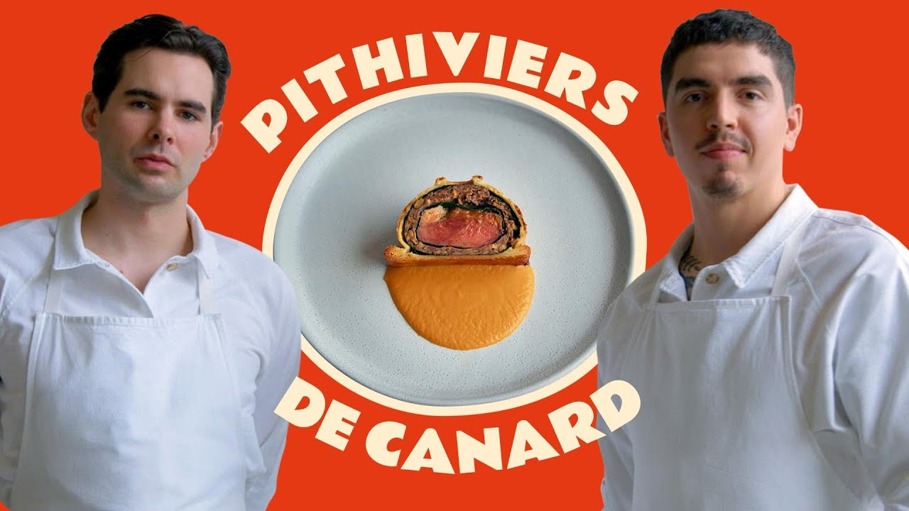 Un pithiviers de canard gastronomique avec Francis Blais et Camilo Lapointe de Menu Extra