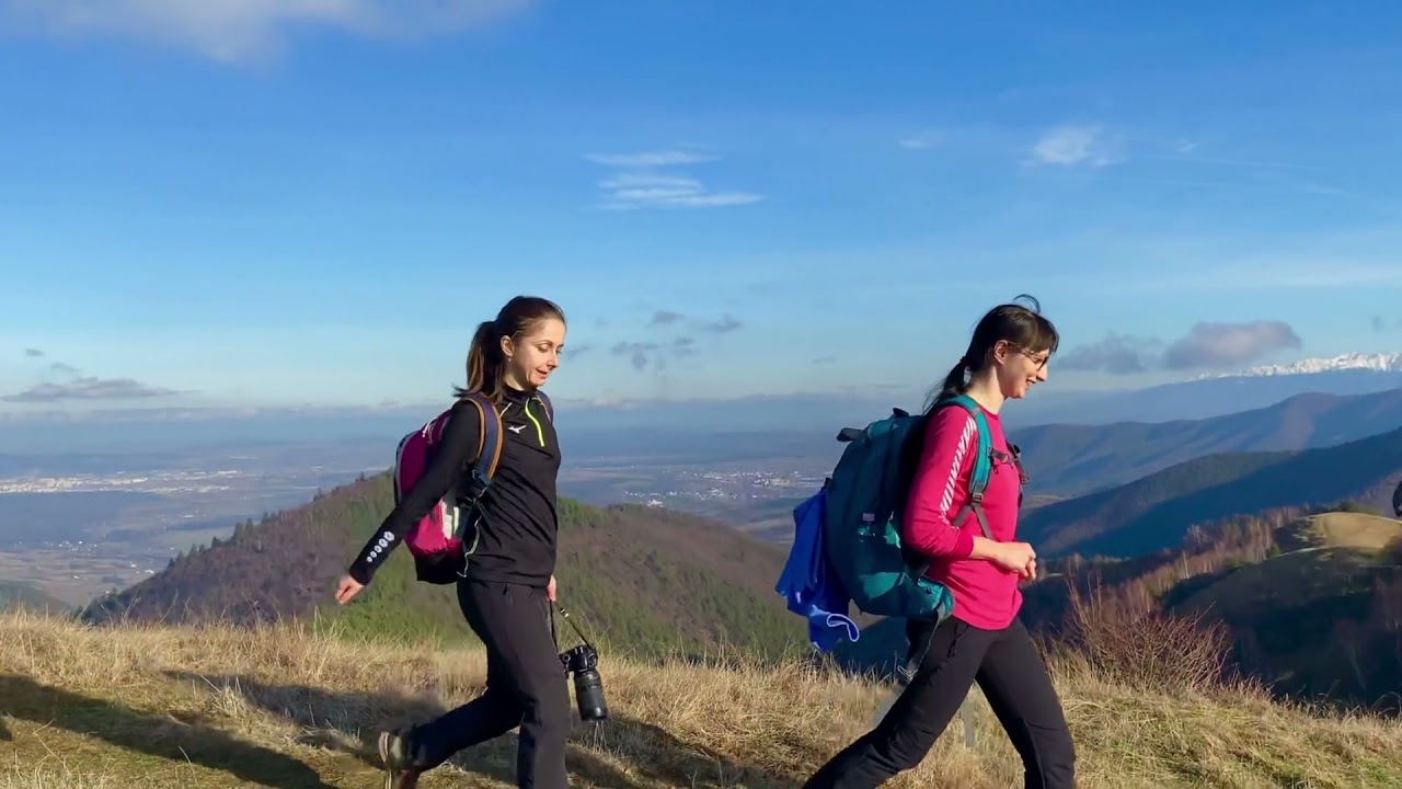 Prima tura din 2022 Sub V&acirc;rful Fraga, Munții Cindrel 2 ianuarie 2022