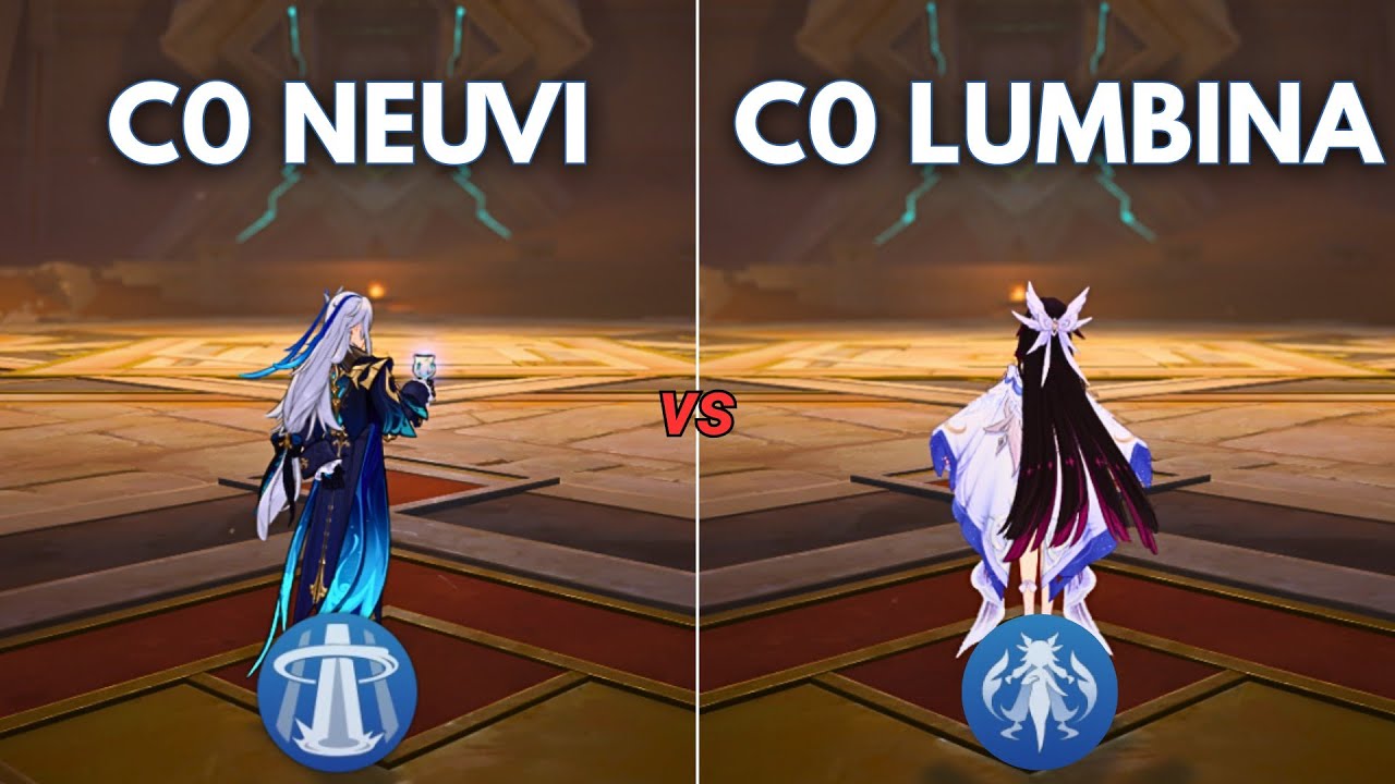 Columbina vs Neuvillette !! Best Hydro Dps ?? [ Genshin Impact ]
