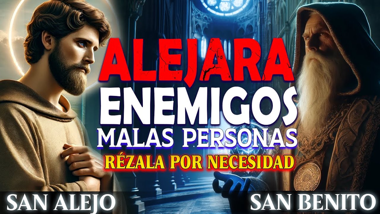 ORACION a SAN ALEJO y SAN BENITO para ALEJAR PERSONA San Alejo y San Benito